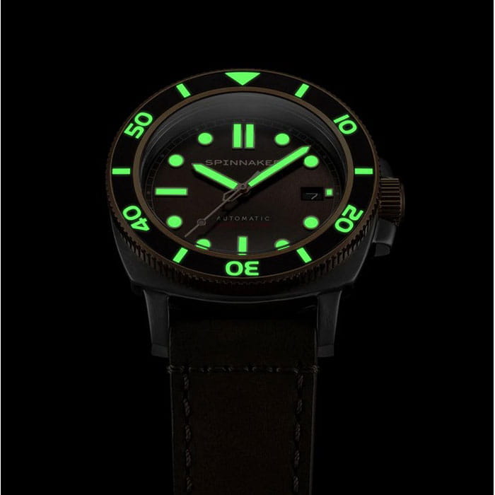 Оригинальные часы Spinnaker Spinnaker Hull Diver SP-5088-04 механические калибр механизма nh35 общий вид