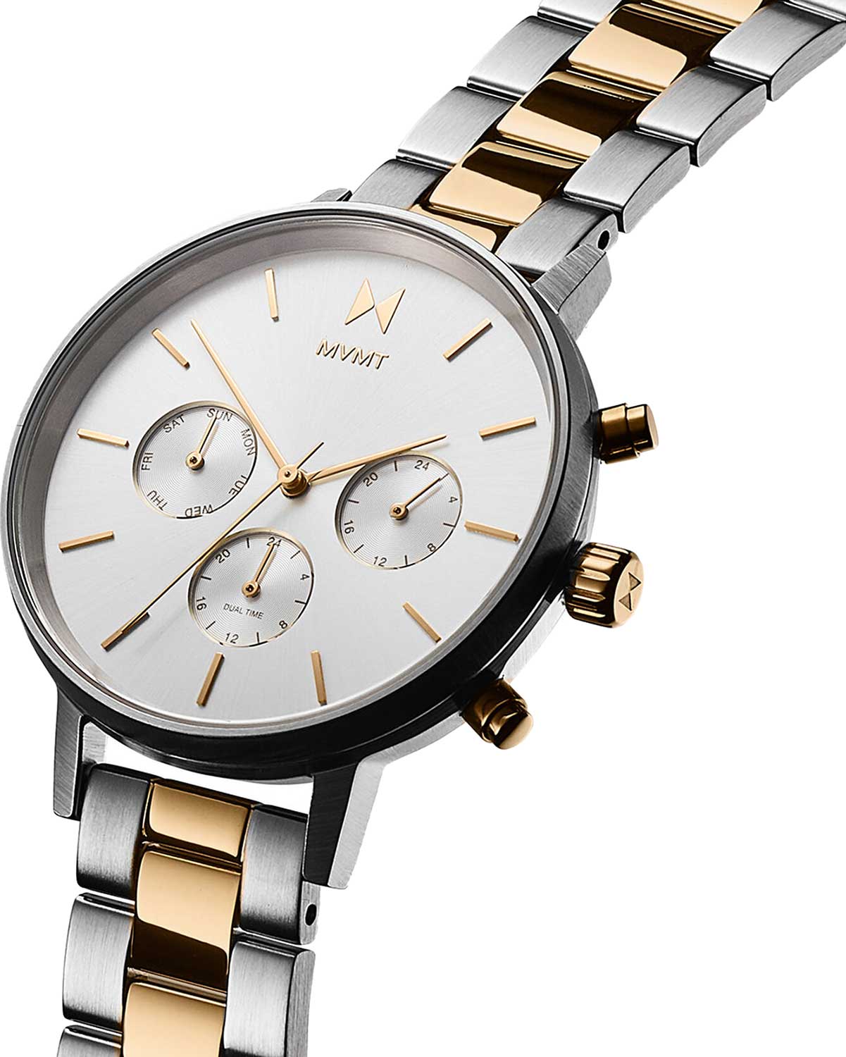 MVMT MVMT Nova Venus 28000113-D,  сша женские часы на браслете сталь с ip покрытием боковой вид