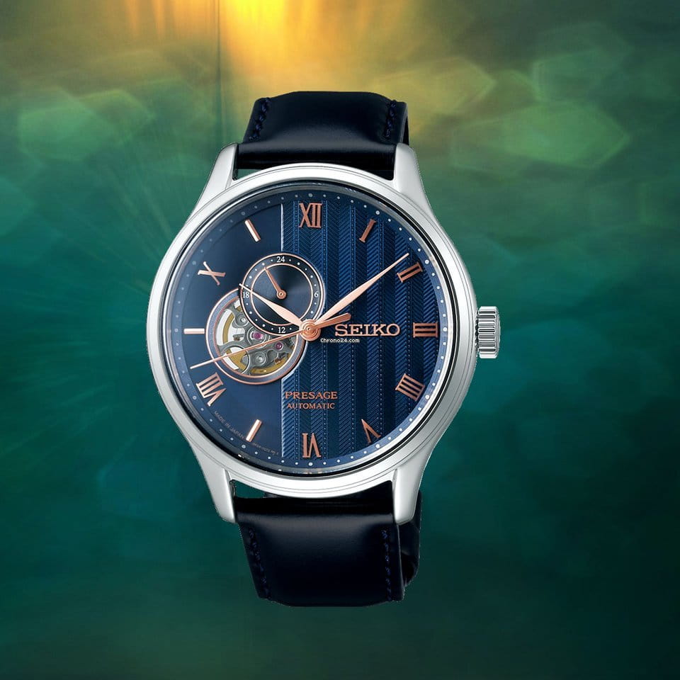 Seiko Seiko Presage SSA421J1  — детали корпуса и кожаный