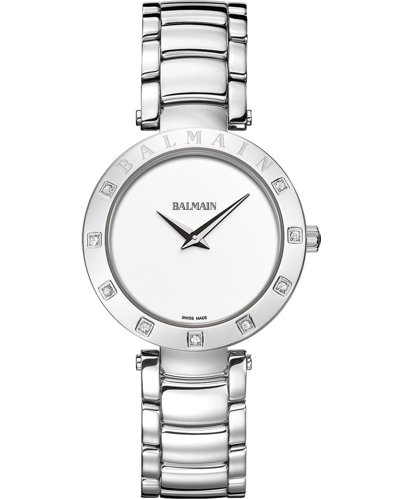 Balmain Balmain Eria Bijou B4255.33.25  B4255.33.25 кварцевые женские часы серебристый циферблат, браслет нержавеющая сталь — вид спереди