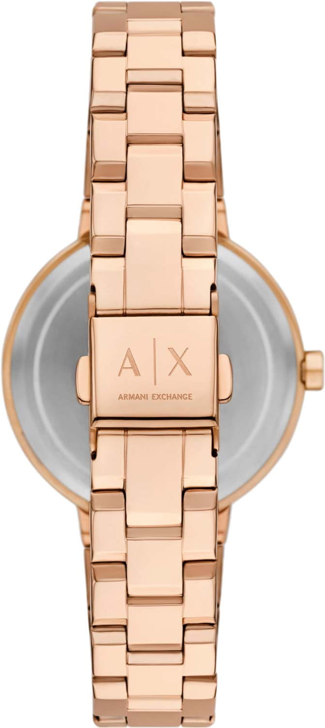 Armani Exchange Armani Exchange Jackie AX5177 женские часы золотой циферблат на запястье