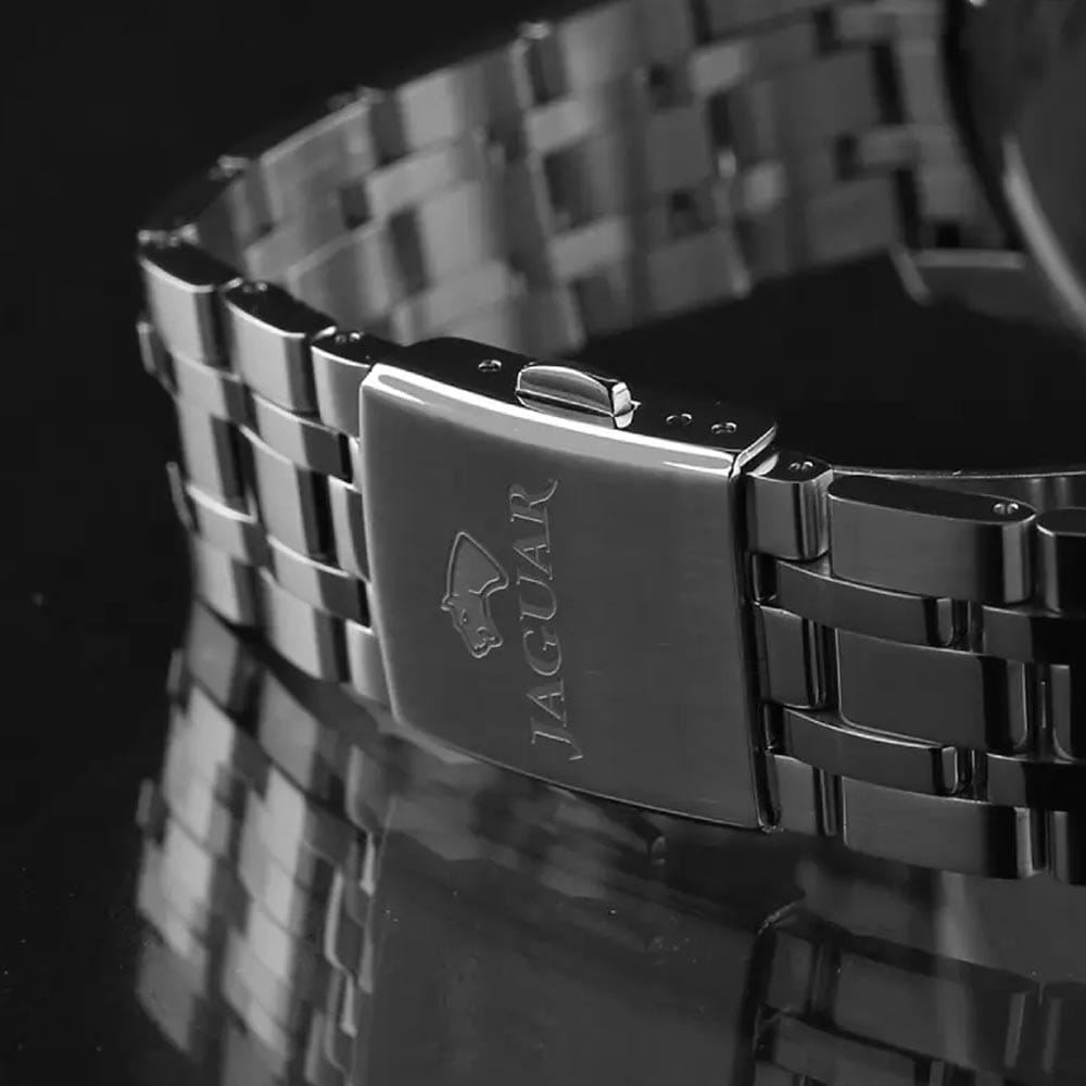 Jaguar Jaguar Acamar J964/2 кварцевые мужские часы часы крупный план синий циферблата