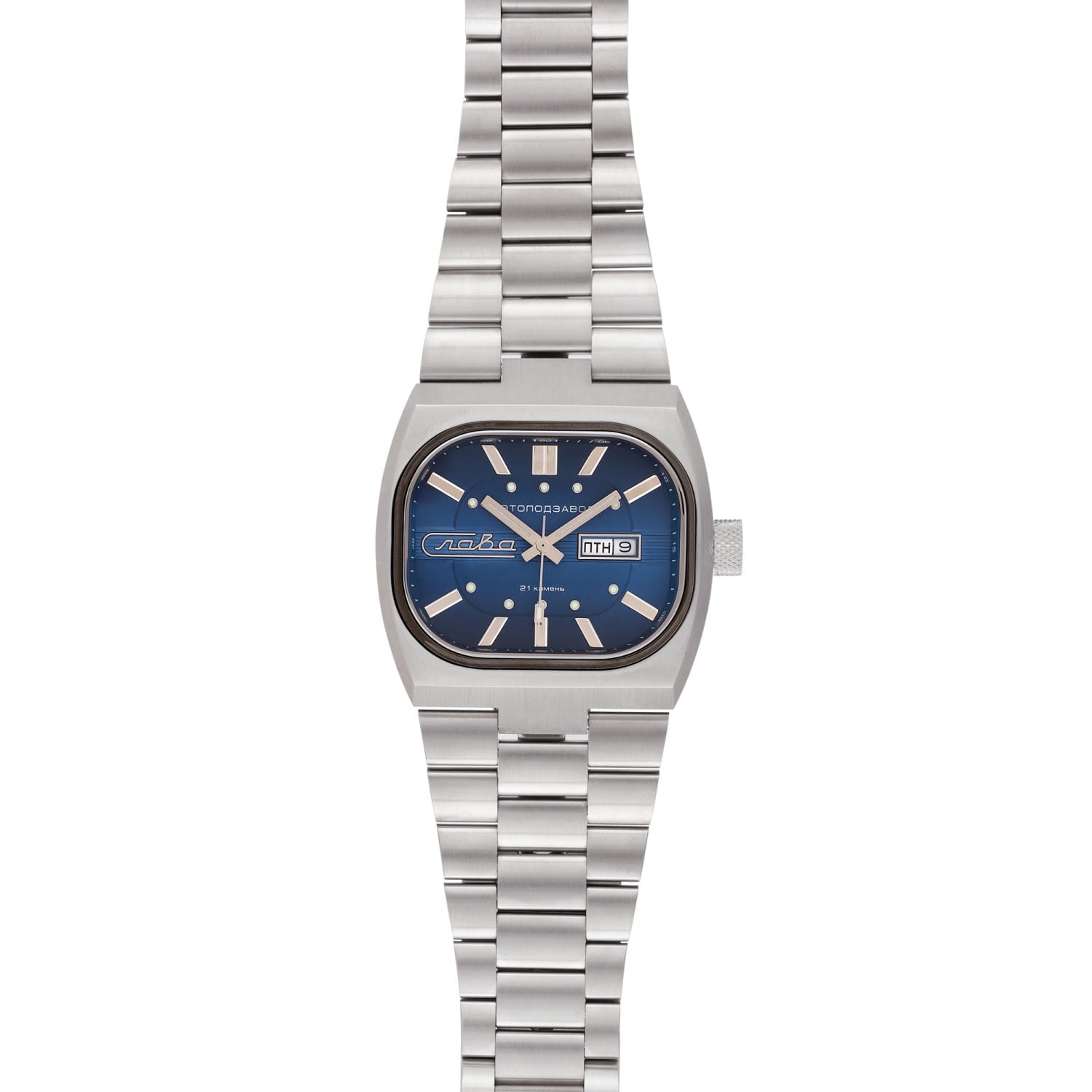 Слава Слава Телевизор 3042703/100-8205 , наручные мужские часы фото под углом