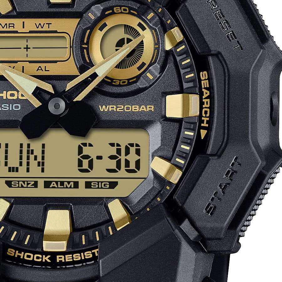 Casio Casio G-Shock GA-010GB-1A9 , наручные мужские часы фото под углом