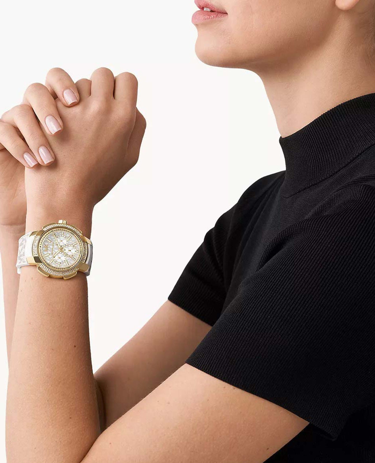 Michael Kors Michael Kors Sidney MK7221 , наручные женские часы фото под углом