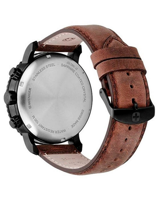 Wenger 01.1843.107 , наручные мужские часы фото под углом