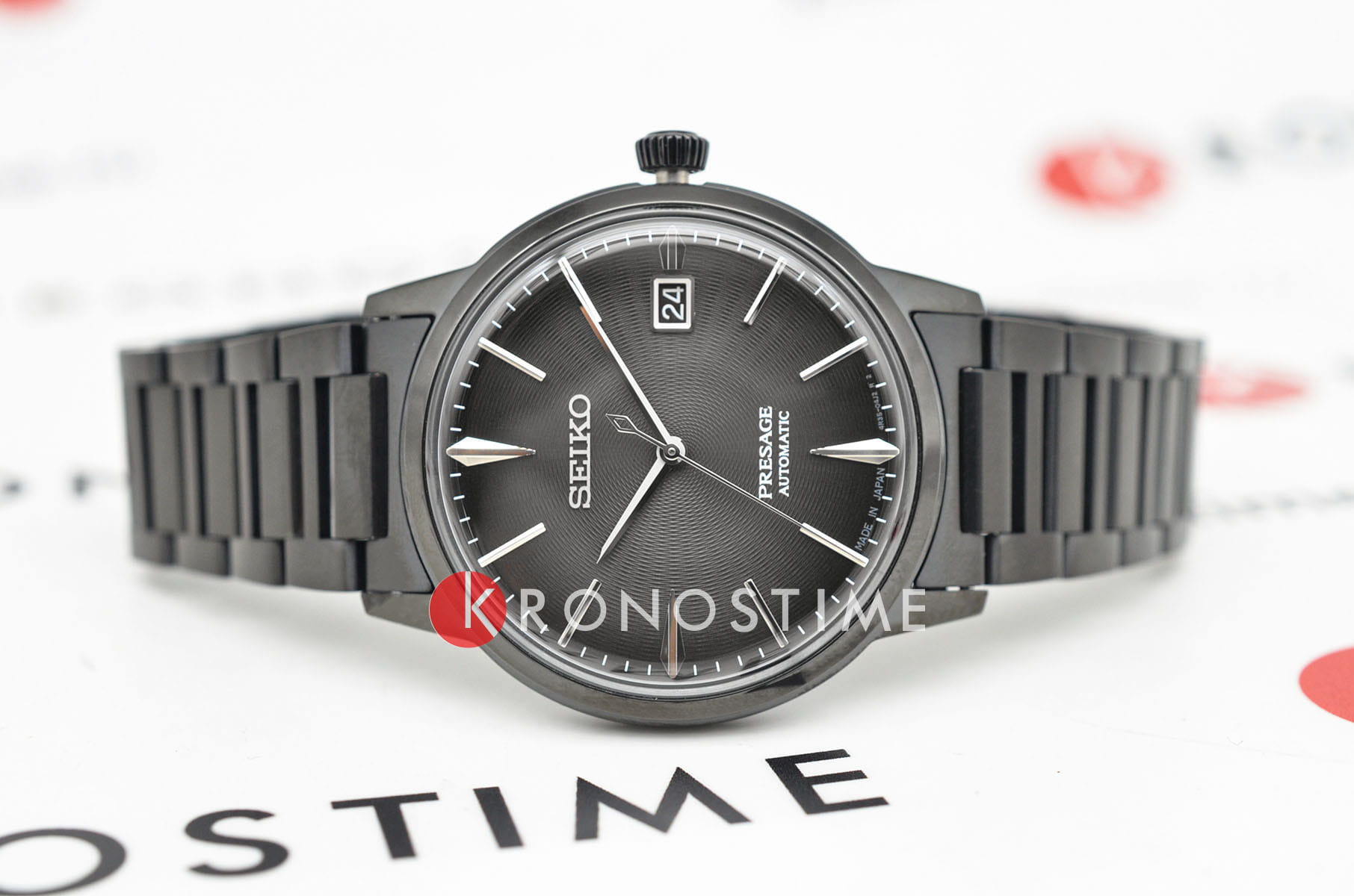 Seiko Seiko Presage SRPJ15J1 , наручные мужские часы фото под углом