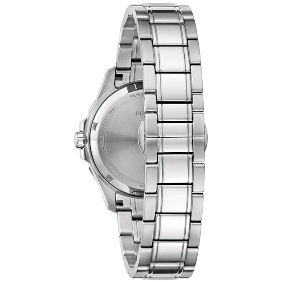 Bulova Bulova Marine Star Ladies 96P248,  сша женские часы на браслете нержавеющая сталь боковой вид