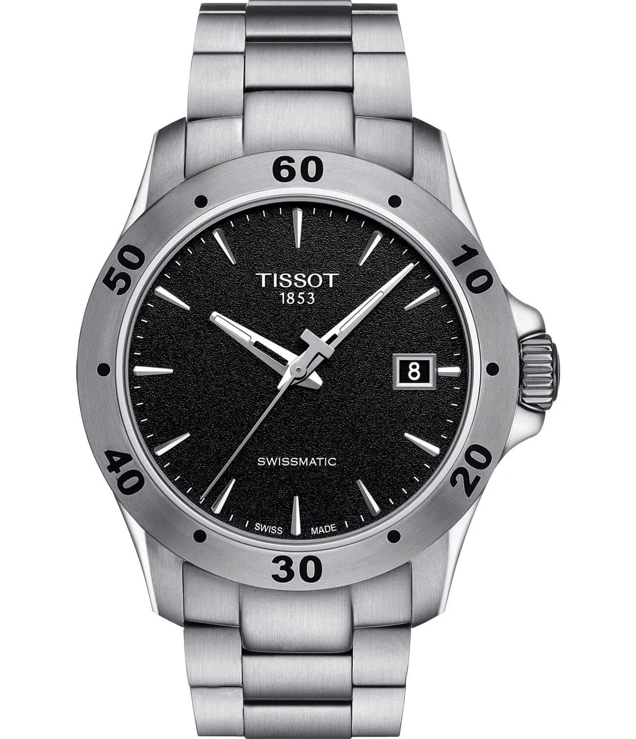 Часы Tissot V8 Swissmatic T1064071105100 купить в Сочи по цене 74552 RUB:  описание, характеристики