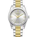 Slazenger Slazenger SL.09.2469.3.05  SL.09.2469.3.05 кварцевые женские часы  серебристый циферблат, браслет суперметалл с ip покрытием — вид спереди