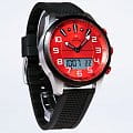 Swiss Military by Chrono Swiss Military by Chrono SM34061.02,  швейцария мужские часы на браслете каучук боковой вид