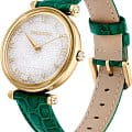 Swarovski Swarovski Crystalline Wonder 5656893,  швейцария женские часы на браслете кожаный боковой вид