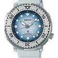 Seiko Seiko Prospex SRPG59K1  SRPG59K1 механические мужские часы голубой циферблат, браслет силикон — вид спереди