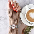 Seiko Seiko SRP850J1,  япония женские часы на браслете сталь c pvd покрытием боковой вид
