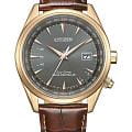 Citizen Citizen Eco-Drive CB0273-11H  CB0273-11H кварцевые мужские часы серый циферблат, браслет кожаный — вид спереди