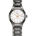Rado Rado True Automatic Diamonds R27243902 Automatic R27243902 механические женские часы перламутровый циферблат, браслет высокотехнологичная плазменная керамика — вид спереди