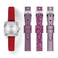 Tissot Tissot Lovely Square Valentines T058.109.16.036.00 Lovely, наручные женские часы фото под углом