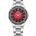 Slazenger Slazenger SL.09.2374.3.06  SL.09.2374.3.06 кварцевые женские часы красный циферблат, браслет суперметалл — вид спереди