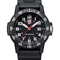 Luminox Luminox Leatherback SEA Turtle Giant XS.0321.L  XS.0321.L кварцевые мужские часы черный циферблат, браслет силикон — вид спереди