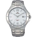 Orient Orient UN81001W (FUN81001W)  FUN81001W  мужские часы белый циферблат, браслет  — вид спереди