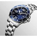 Longines Longines HydroConquest L3.730.4.96.6 мужские часы синий циферблат на запястье