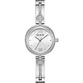 Guess Guess Dress GW0655L1  GW0655L1 кварцевые женские часы серебристый циферблат, браслет нержавеющая сталь — вид спереди
