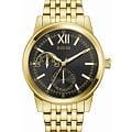 Guess Guess Dress Emerson GW0976G2  GW0976G2 кварцевые мужские часы  черный циферблат, браслет нержавеющая сталь с ip-покрытием — вид спереди