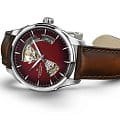 Оригинальные часы Hamilton Hamilton Jazzmaster Open Heart Auto H32675570 механические калибр механизма h-10 общий вид