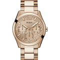 Guess Guess Dress GW0760L3  GW0760L3 кварцевые женские часы золотой циферблат, браслет нержавеющая сталь с ip-покрытием — вид спереди