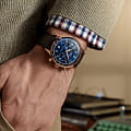 Mido Mido Multifort Patrimony Chronograph M040.427.36.042.00 механические мужские часы часы крупный план синий циферблата