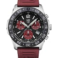 Luminox Luminox Pacific Diver Chronograph XS.3155.1  XS.3155.1 кварцевые мужские часы черный циферблат, браслет каучук — вид спереди