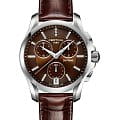 Certina Certina C004.217.16.296.00  C0042171629600 кварцевые женские часы коричневый циферблат, браслет кожаный — вид спереди