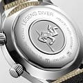 Longines Longines Legend Diver Watch L3.374.4.30.2  - задняя крышка сталь металл корпуса, швейцария часы