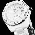 TAG Heuer TAG Heuer Aquaracer WAY1391.BH0717 aquaracer швейцарские женские часы на браслете керамика боковой вид