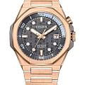 Citizen Citizen Series 8 NB6069-53H  NB6069-53H механические мужские часы черный циферблат, браслет нержавеющая сталь с ip-покрытием — вид спереди