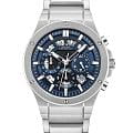 Kenneth Cole Kenneth Cole KCWGI0058302  KCWGI0058302 кварцевые мужские часы синий циферблат, браслет нержавеющая сталь — вид спереди