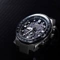 Seiko Seiko Astron GPS Solar SSE169J1 кварцевые мужские часы часы, крупный план черный циферблат