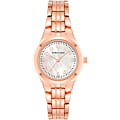 Anne Klein Anne Klein Metals 5490MPRG  5490MPRG кварцевые женские часы белый циферблат, браслет сталь с ip покрытием — вид спереди
