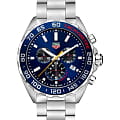TAG Heuer TAG Heuer Formula 1 X Red Bull Racing CAZ101AK.BA0842  CAZ101AK.BA0842 кварцевые мужские часы синий циферблат, браслет нержавеющая сталь — вид спереди