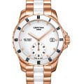 Certina Certina DS First Lady Ceramic C014.235.33.011.00 DS First C0142353301100 кварцевые женские часы белый циферблат, браслет каучук — вид спереди