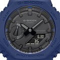 Casio Casio G-Shock GA-2100-2A электронные мужские часы часы крупный план черный циферблата