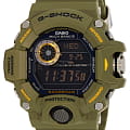 Casio Casio G-Shock GW-9400-3E Rangeman GW-9400-3E электронные мужские часы черный циферблат, браслет пластик — вид спереди