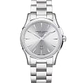 Hamilton Hamilton Jazzmaster Lady Auto H32315152  H32315152 механические женские часы серебристый циферблат, браслет нержавеющая сталь — вид спереди