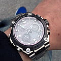 Casio Casio G-Shock MRG-G1000D-1A, g-shock япония мужские часы на браслете титановый боковой вид