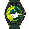 TAG Heuer TAG Heuer Connected Malbon Golf Edition SBR8A85.EB0338  SBR8A85.EB0338 электронные мужские часы  циферблат, браслет кожа + каучук — вид спереди