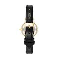 Anne Klein Anne Klein Leather 9442GNBK,  сша женские часы на браслете кожаный боковой вид