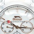 Slazenger Slazenger Multifunction SL.09.2032.4.05,  англия женские часы на браслете суперметалл с ip покрытием боковой вид
