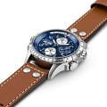 Оригинальные часы Hamilton Hamilton Khaki Aviation X-Wind Auto Chrono 44mm H77506540 механические калибр механизма h-21 общий вид