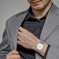 Jacques Lemans Jacques Lemans Retro Classic 1-2061G мужские часы белый циферблат на запястье