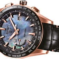 Seiko Seiko Astron GPS Solar SSE105J1 мужские часы перламутровый циферблат на запястье